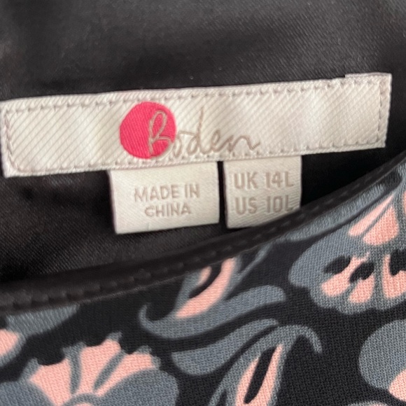 Boden floral Patterned flippy pencil dress - Picture 5 of 14